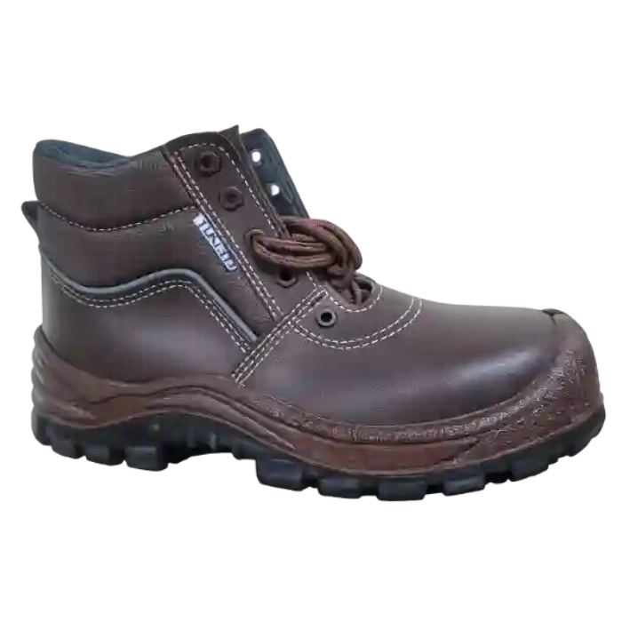 bota de seguridad industrial café bota de seguridad industrial café